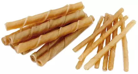 Booster Chew & Delicacy Kierretikku 5mm x 12,5 cm, 100 kpl - Koiran puruluut - 93210 - 1