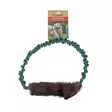 Flamingo Furtra Ring Bungee kaninkarvainen palkkauslelu, rengas 25 cm - Koiran lelut ja aktivointi - FL524630 - 1