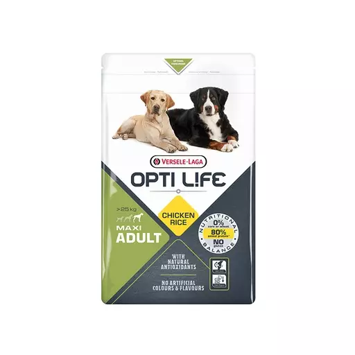 12,5 kg Opti Life Adult Maxi - Opti Life koiran kuivaruoat - 431140 - 1