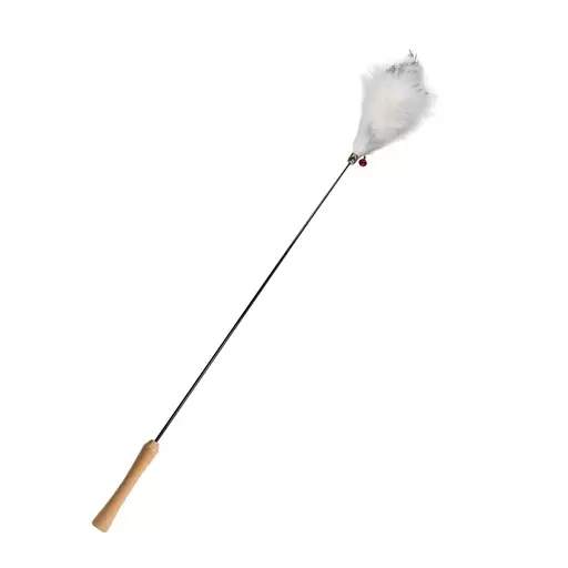 Flamingo Eireen kissanhuisku höyhenillä ja kulkusella - Kissan lelut ja aktivointi - FL561620 - 1