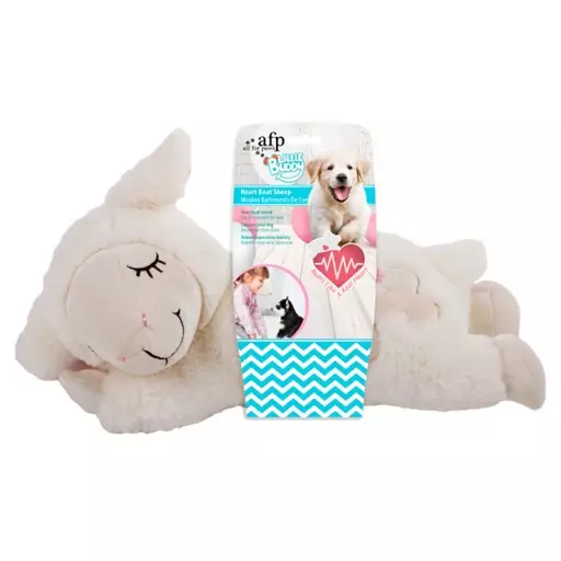 Koiran pehmolelu Little Buddy Sykkivällä sydämellä, lammas - Koiran pehmolelut - HLAFPH04220 - 1