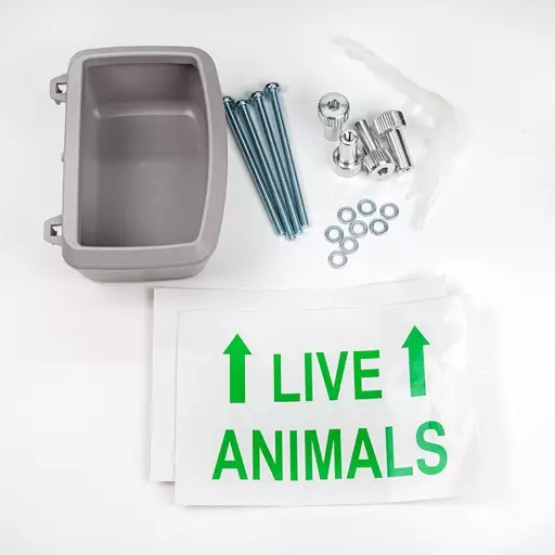 MPS IATA Travel Kit Matkajuomakuppi + pultit Skudo IATA 4, 5, 6, 7 -bokseihin - Koiran matkustus - MPS410400X00000 - 1