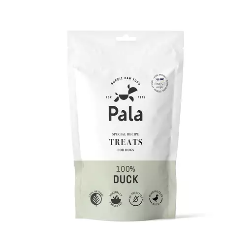 Pala Treats 100% Duck, 100g (ankka) - Koiran makupalat - PT040100 - 1
