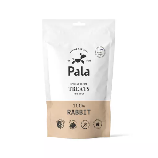 Pala Treats Rabbit 100%, 100 g (kani) - Koiran makupalat - PT030100 - 1