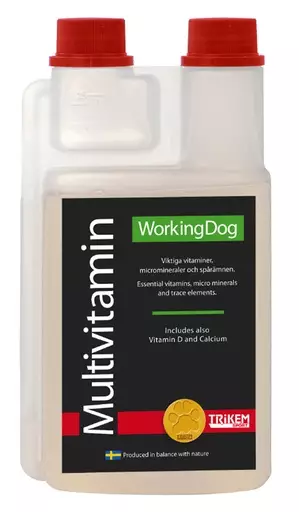 Trikem WorkingDog Multivitamin, 500 ml - Ravintolisät ja -öljyt - IM7212020 - 1