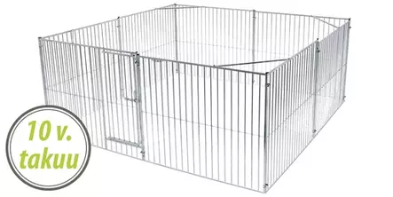 Jämpti MAXI Kuumasinkitty Kalteritarhapaketti (220 cm) (1 + 11 (6 x 6 m)) - Koiratarhat ja kopit - TP50199111 - 1