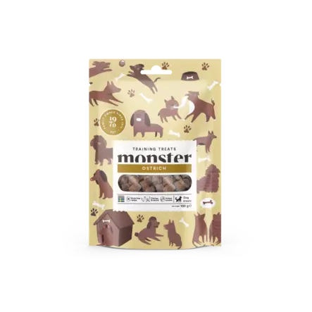 Monster Dog Training Treats Ostrich 100 g - Koiran treeniherkut - 468801 - 1