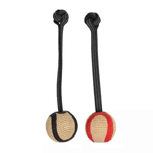 Flamingo Juuttipallo grip-hihnalla, 7cm - Koulutustarvikkeet - FL523241 - 1