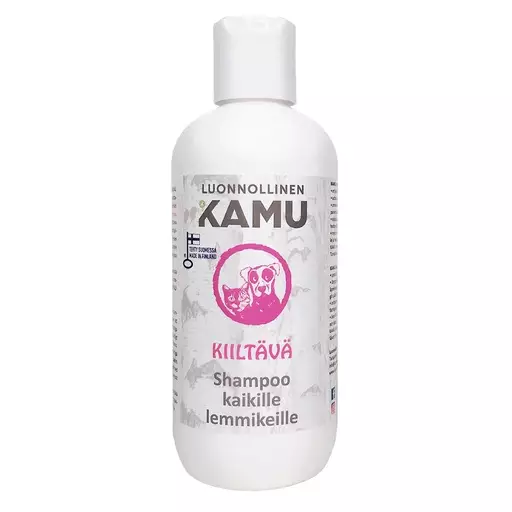 Luonnollinen Kamu Shampoo Kiiltävä, 350 ml - Koiran shampoot ja hoitoaineet - LK40201 - 1