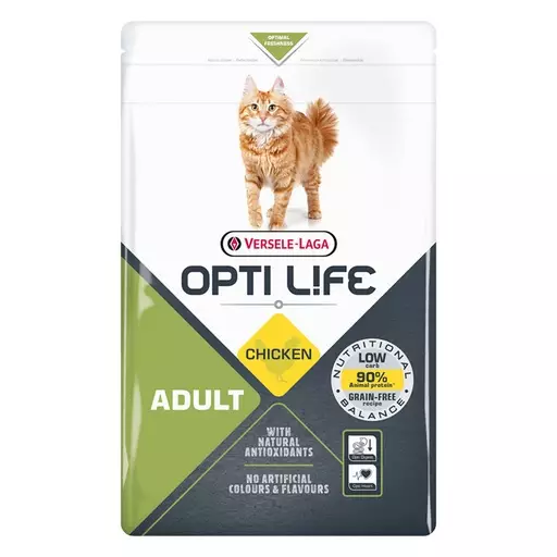 Opti Life Cat Adult Viljaton kana (2,5 kg) - Opti Life koiran kuivaruoat - 441311 - 1