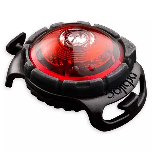 Orbiloc Dual Turvavalo, Punainen - Koiran heijastin- ja huomiotuotteet - ORB101 - 1