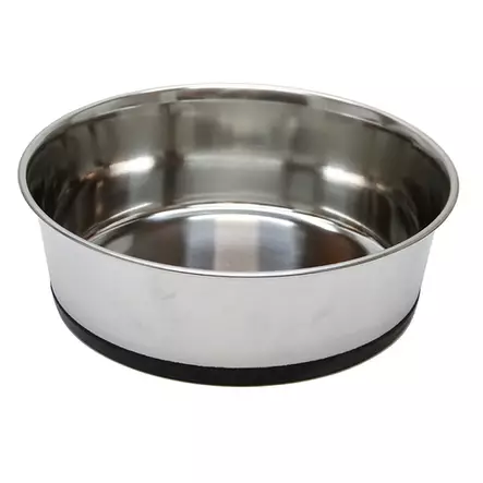 Metallikuppi liukuestepohjalla, 2,25 l - Koiran kupit ja ruokintatarvikkeet - 27082 - 1