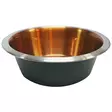 Brava Metallikuppi, Copper & Black (1,6 L) - Koiran kupit ja ruokintatarvikkeet - 27072 - 1