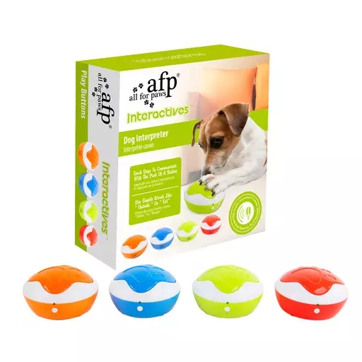 AFP Tallentavat kommunikaatiopainikkeet koiralle, 4 kpl - Koiran aktivointilelut ja älypelit - HLAFPH03192 - 1