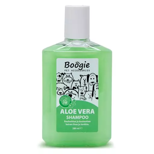 Boogie Aloe Vera Shampoo, 280 ml - Koiran shampoot ja hoitoaineet - 52302 - 1