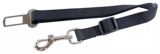 Boogie Turvavyökytkös, Musta 20 mm x 65 cm - Koiran autoilutarvikkeet - 24322 - 1