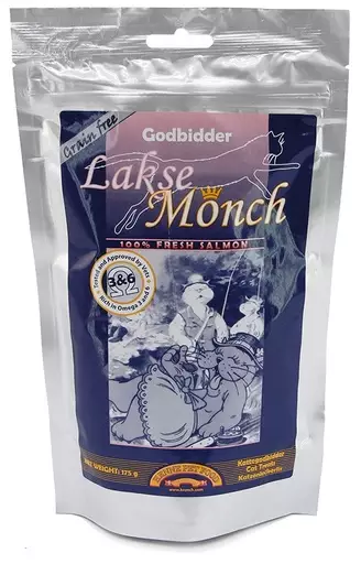 Lakse Monch Cat, lohimakupala kissalle, 175 g - Kissan herkut - 7892 - 1