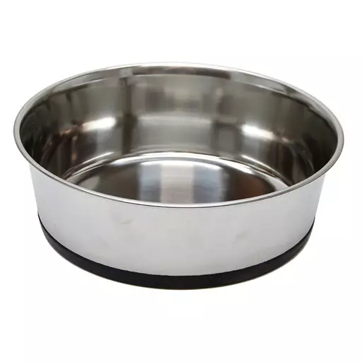 Metallikuppi liukuestepohjalla, 2,25 l - Koiran kupit ja ruokintatarvikkeet - 27082 - 1