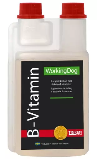 Trikem WorkingDog B-vitamin, 500 ml - Ravintolisät ja -öljyt - IM7212022 - 1
