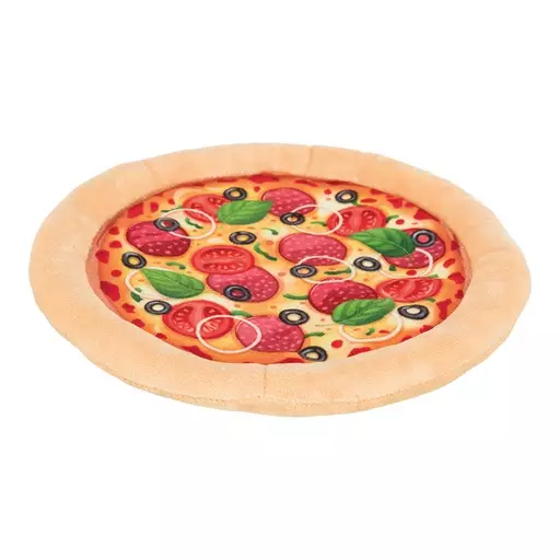 Trixie Herkku Pizza, rapiseva pehmolelu halk. 26cm - Koiran pehmolelut - TR35952 - 1