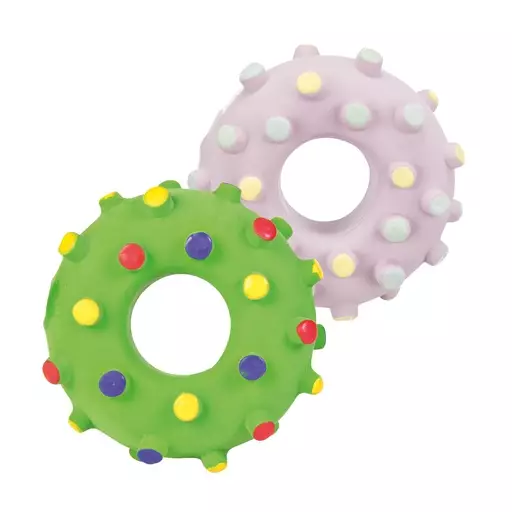 Trixie Junior Lateksidonitsi, äänetön koiranlelu halk. 8 cm - Koiran vinkulelut - TR35612 - 1