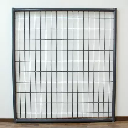 Matala tarhaelementti, maalattu, 1 m x 111,5 cm (Tummanharmaa) - Koiratarhat ja kopit - 50163 - 1