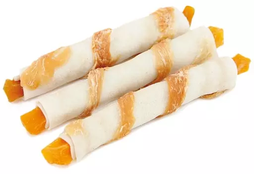 Booster Chew & Delicacy 3-in-1 Kana-bataattikevytrulla 15cm 3kpl - Koiran pururullat - 93223 - 1