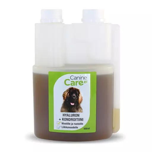 CanineCare Hyaluron ja Kondroitiini, 500 ml - Ravintolisät ja -öljyt - 20043 - 1