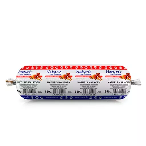 Naturis Fresh Meat Kalkkuna, 650 g - Koiran märkäruoat - 50263 - 1
