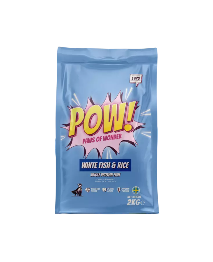 POW! Dog Adult White Fish & Rice 2 kg - POW! - 311023 - 1