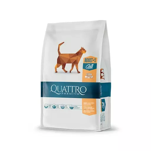 Quattro Cat Adult Extra Poultry (7 kg) - Quattro koiran kuivaruoat - 30223 - 1