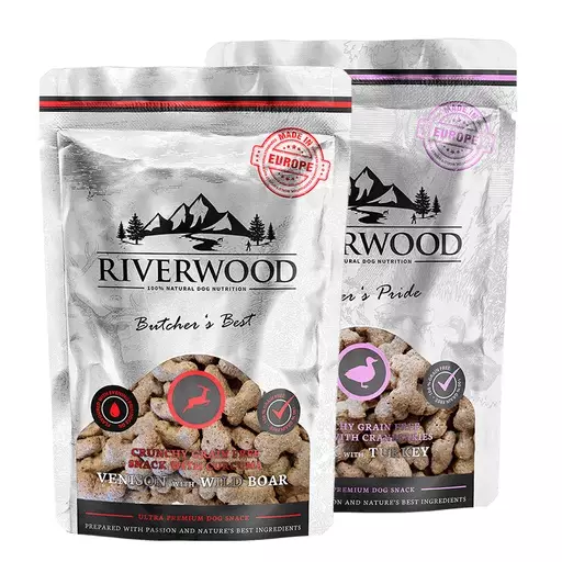 Riverwood Rapeat viljattomat makupalat, 200 g (Peura & villisika) - Koiran makupalat - 140003 - 1