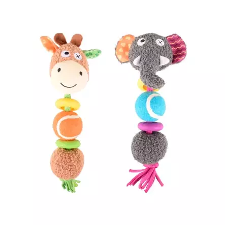 Flamingo Koiranlelu Cheery palloilla ja eläinhahmolla (Norsu) - Koiran lelut ja aktivointi - FL519444 - 1