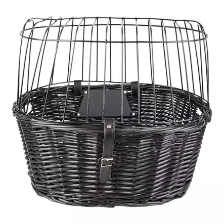 Flamingo Kuljetuskori polkupyörään, musta - Koiran kantolaukut ja -liinat - FL518624 - 1