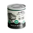 400 g Riverwood Mono Protein Villisika, säilyke - Riverwood koiran märkäruoat - 140404 - 1