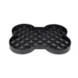 LickiMat SloDog Ahmimisenestoalusta koiralle, Musta, 35 x 26 x 3 cm - Kupit ja ruokintatarvikkeet - IM6455404 - 1