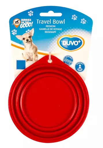 Duvo+ Silikoninen matkakuppi, 1 litra - Koiran matkustus - LD1717064 - 1