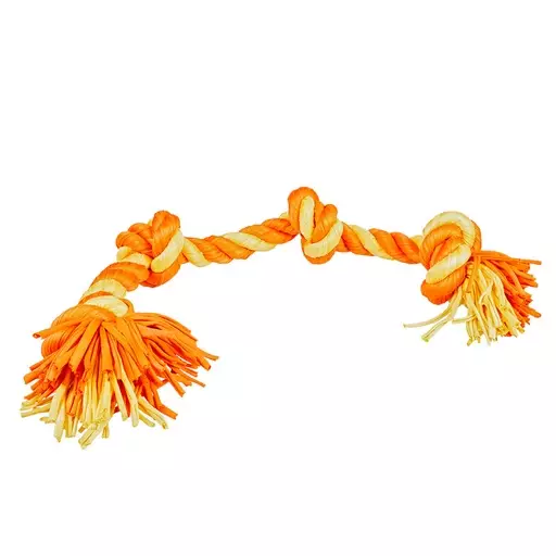 Duvo+ Solmulelu neljällä solmulla 74 cm - Koiran köysilelut - LD15034 - 1