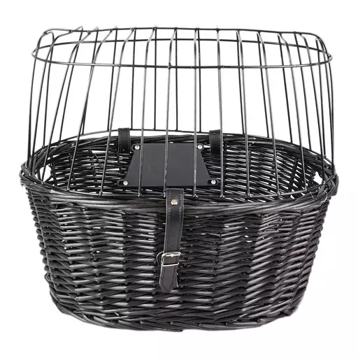 Flamingo Kuljetuskori polkupyörään, musta - Koiran kantolaukut ja -liinat - FL518624 - 1