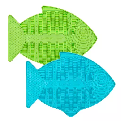 LickiMat Aktivointimatto Cat Casper kissalle, 22 x 16 cm (Lime) - Koiran kupit ja ruokintatarvikkeet - IM7855384 - 1