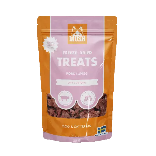MUSH Treats Possunkeuhko, pakastekuivattu 45g - Koiran kuivatut herkut - MB79364 - 1