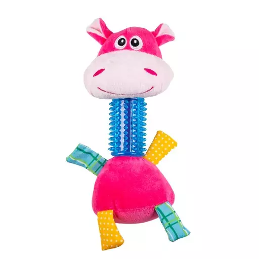 Pawise Lelu koiranpennulle, pitkäkaulainen virtahepo, 26 cm - Koiran lelut ja aktivointi - HPAWI15144 - 1