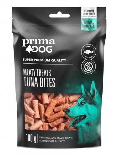 PrimaDog Tonnikalapala 100 g - Koiran makupalat - PD10024 - 1