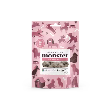 Monster Dog Training Treats Beef 100 g - Koiran treeniherkut - 468805 - 1