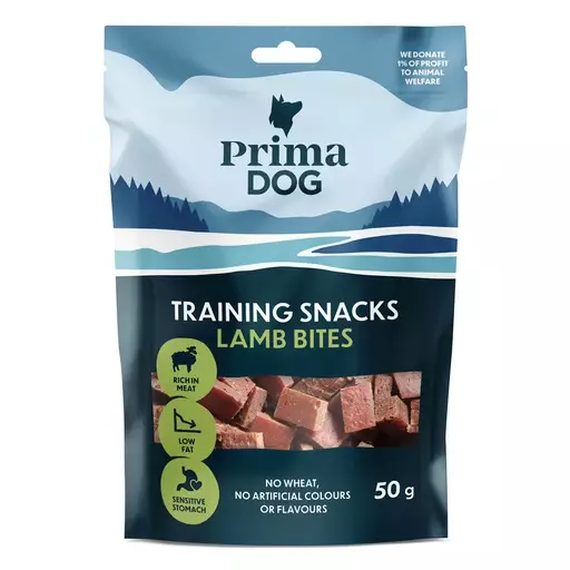PrimaDog Training snacks Lammaspala 50 g - Koiran makupalat - PD10055 - 1