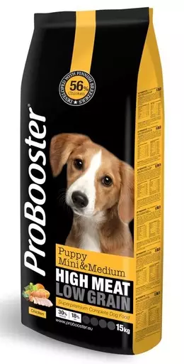 ProBooster Puppy Mini & Medium Chicken (15 kg) - ProBooster koiran kuivaruoat - 99115 - 1