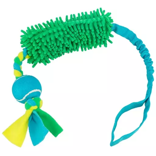 Trixie Palkkauslelu mopilla ja tennispallolla 85 cm - Koiran lelut ja aktivointi - TR34705 - 1