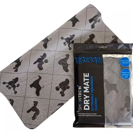 Show Tech Dry mate, Koiran erittäin imukykyinen säämiskäpyyhe, 66 x 43 cm - Turkinhoito ja trimmaus - TG33STP026 - 1
