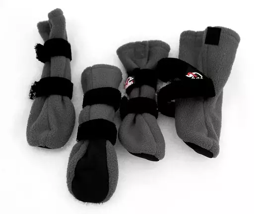 FinNero Halla-tossut, 4 kpl / pkt (XXS, Oranssi) - Koiran tossut - FN60126 - 1