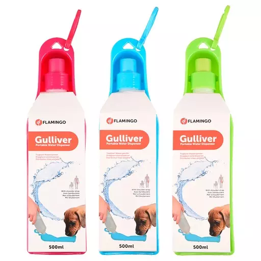 Flamingo Gulliver Hawai, kantikas matkajuomapullo (500 ml) - Koiran matkustus - FL512286 - 1